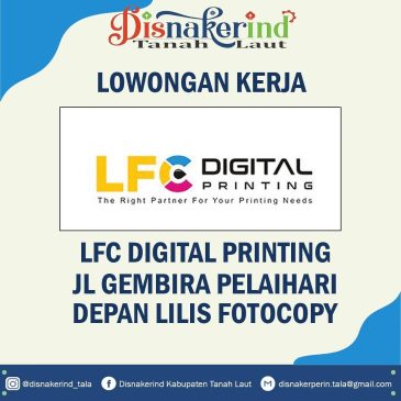 LFC Digital Printing – Operator Finsihing Printing