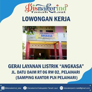 Gerai Layanan Listrik “Angkasa” – Admin
