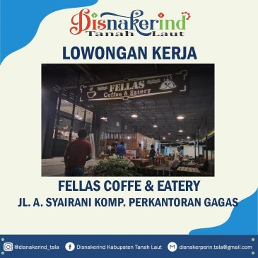 Fellas Coffee & Eatry – Cook Helper