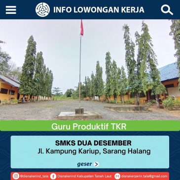 SMKS Dua Desember – Guru Produktif TKR