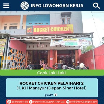 Rocken Chicken Pelaihari 2 – Cook Laki-Laki