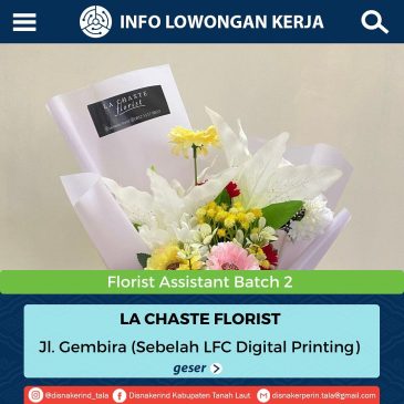 LA Chaste Florist – Plorist Assistant Batch 2