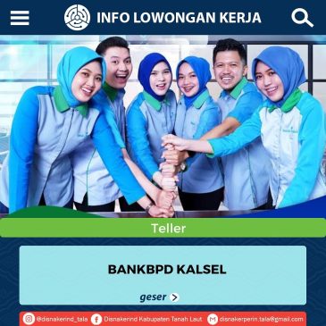 Bank BPD Kalsel – Teller