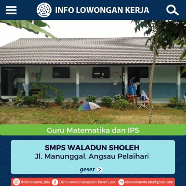 SMPS Waladum Sholeh – Guru Matematika dan IPS