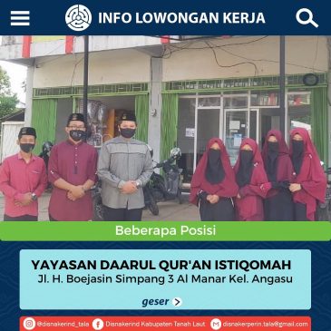 Darul Qur’an Istiqomah -Beberapa Posisi