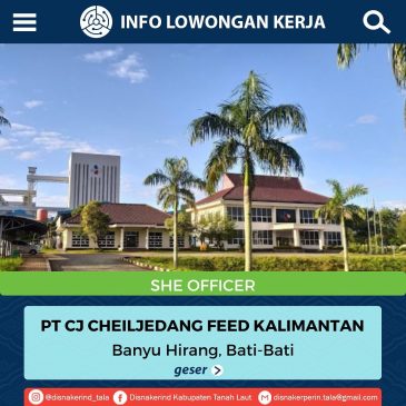 PT Cj Cheiljedag Feed kalimantan – She Officer