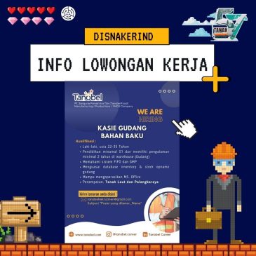 PT Sariguna Primatirta Tbk (Tanobel Food)-Kasir Gudang Bahan Baku