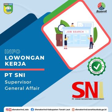 PT Sinar Nusantara Industries – Supervisor General Affair