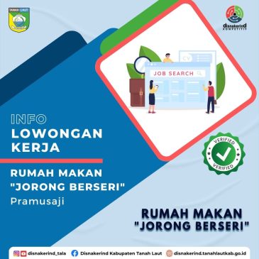 Rumah Makan ” Jorong Berseri ” – Pramusaji