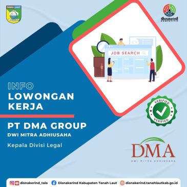 PT DMA Group – Kepala Divisi Legal