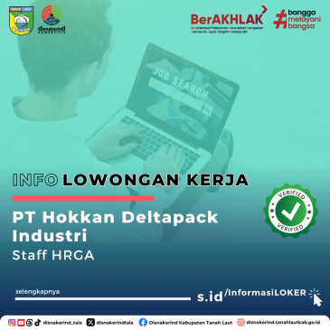 PT Hokkan Deltapack – Staff HRGA