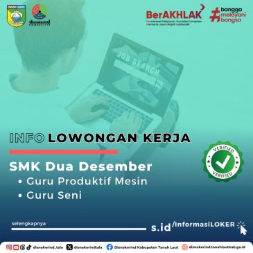 SMK Dua Desember – Guru Produktif Mesin & Guru Seni