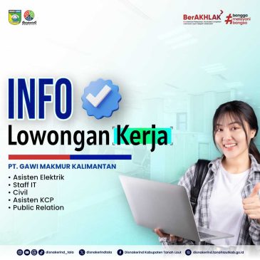 Lowongan Kerja Tanah Laut: PT. GAWI MAKMUR KALIMANTAN Buka Rekrutmen – Asisten Elektrik, Staff IT, Civil, Asisten KCP & Public Relation